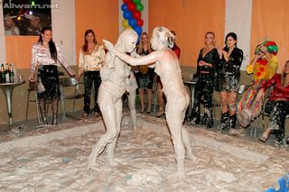 hot ass mud wrestling