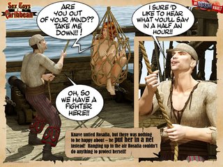 busty chick pervert pirates