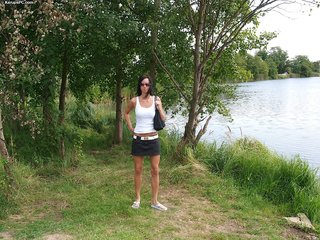 apretada piernas nena
