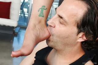 americana, pie, tatuaje, tetas grandes