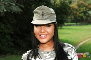 hungarian uniform hot brunette