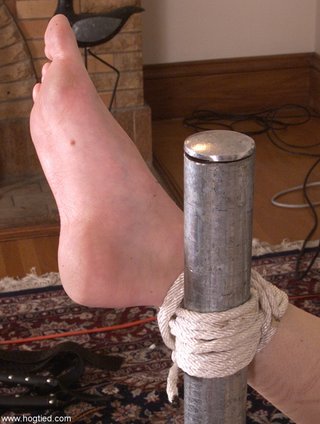 balls, bondage, tied, white girl