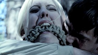 american, bondage, outside, tied