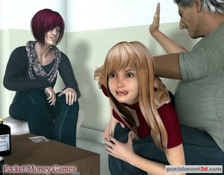 mama watches daughter’s uncle