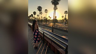 jovencita auténtico de cerca