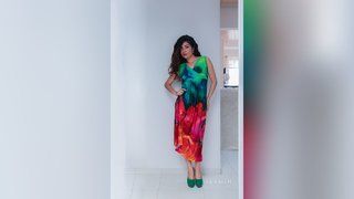 tiny tits latin milf