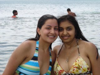 bikini, indias, jóvenes, pakistana