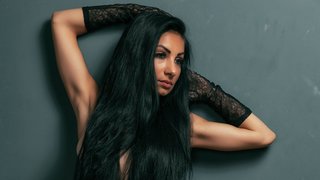 bisexual oscura ojos chica