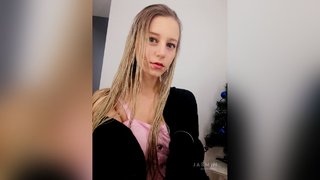 18 A azul ojos chica