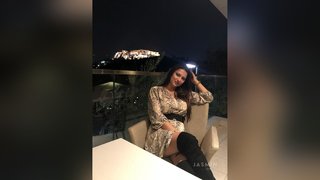 big tits teen striptease