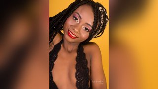 real petite ebony