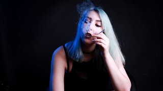 bisexual blue eyes girl