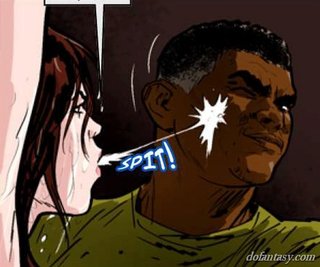 esclava spits dominación pinched