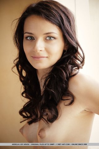 ukrainian hot brunette babe