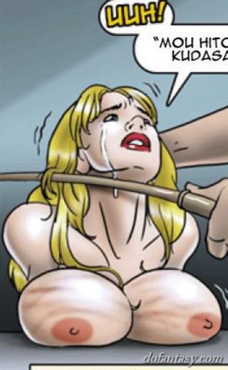 busty bimbo treated harshly