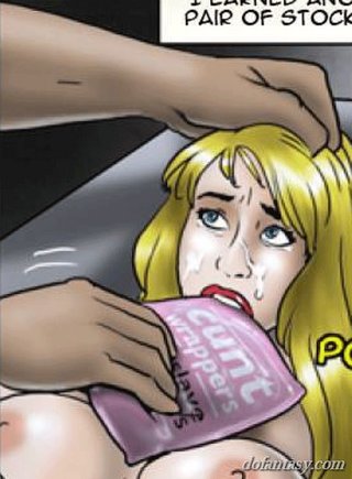 bound blonde fingered frenzy