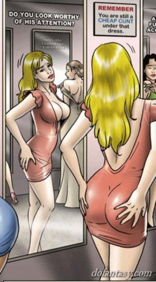 master selects outfits submissive