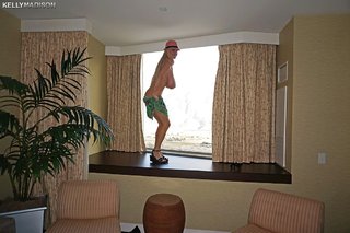 american, big tits, spreading, window