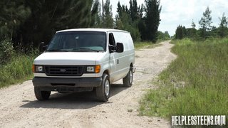 booty, rough sex, used, van