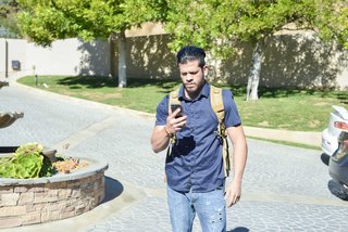 americana, jovencita, vídeo, ébano