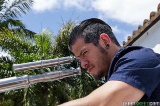 al aire libre, jovencita, side fuck, step sister