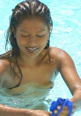 ethnic, indian, masturbation, pool
