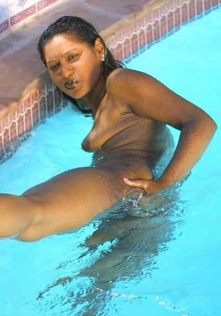 ethnic, indian, masturbation, pool