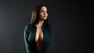 castaña ojos chica