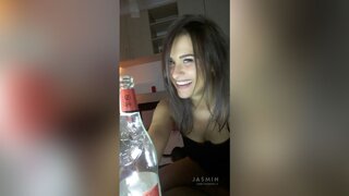 big tits strap