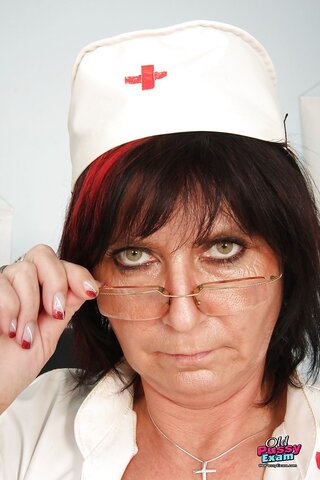 bbw, mature, stockings, uniform