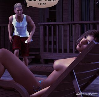 boy cums stroking watching