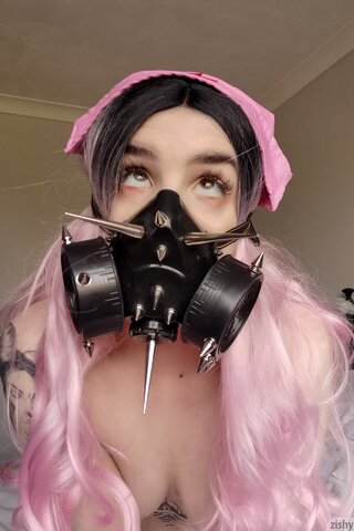 teen huge plastic mask