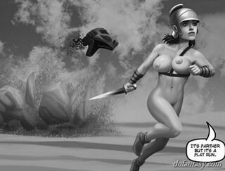 sword-yielding nena listo battle