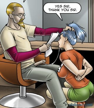 oral servitude blue-haired sexo
