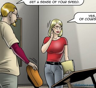 skilled comic artist feels
