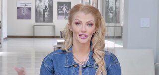 seductive blonde amateur speaks