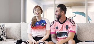 sporty redhead's afternoon anal