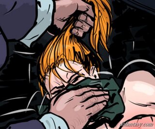 bound ginger submissive gagged