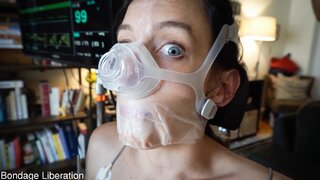 brunette girl participates medical
