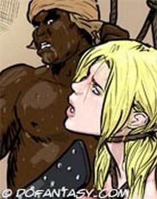 beautiful blonde slave deep